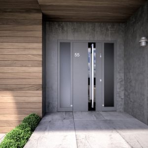Aluminijska ulazna vrata po mjeri